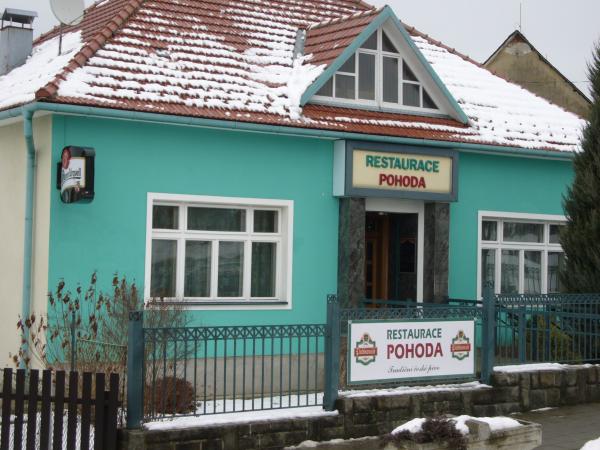 Vchod do Restaurace Pohoda