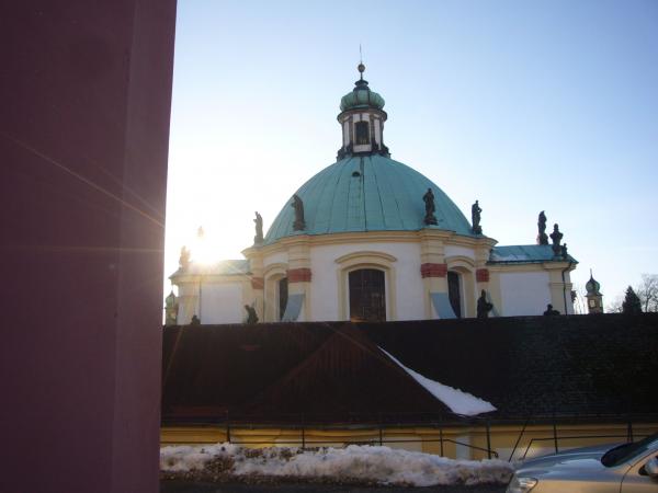 Kaple pany Marie vedle restaurace