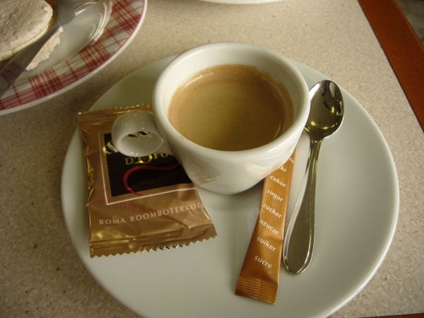 Espresso Piazza d'Oro v Pekařství U preclíčků