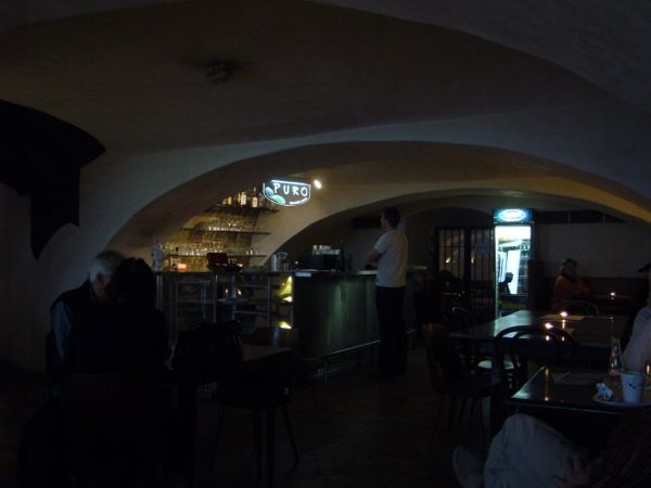 Interiér Café Egon Schiele