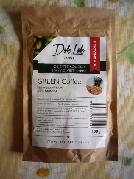 Dak Lak - Green coffee Anans mletá 100g