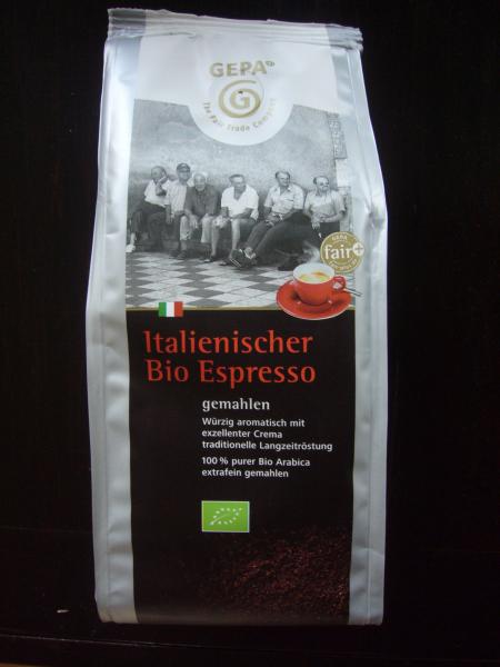 Gepa - Italienischer Bio Espresso gemahlen 250g