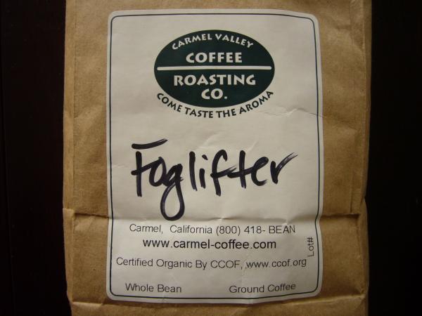 Carmel Valley Coffee Roasting - Foglifter bean 500g