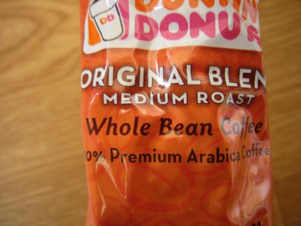Dunkin Donuts - Original Blend bean 340g