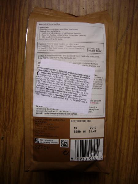 Marks and Spencer - Kenya N°3 227g