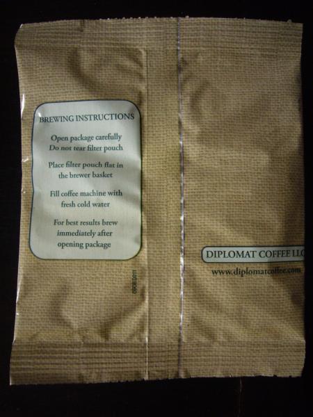 Diplomat coffee - Gourmet Roast Decaffeinated