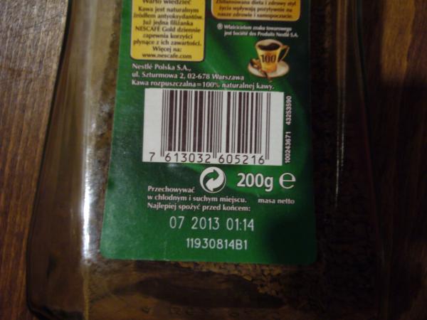 Nescafé - Gold all italiana 200g - code