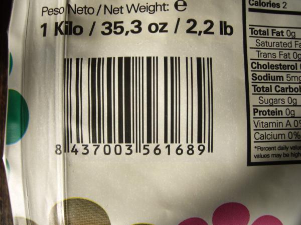 Café Burget - Natural grano 1000g - čárkový kód