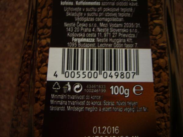 Nescafé Gold Decaf 100g - code