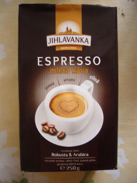 Jihlavanka - Espresso mletá 250g