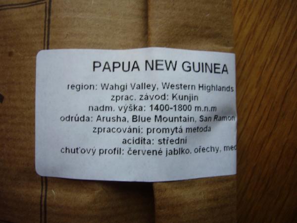 Coffee Source - Papua New Guinea 2016