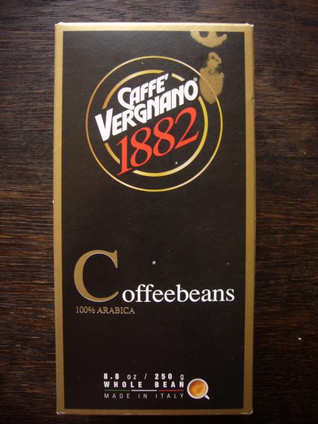 Caffé Vergnano - Coffeebeans 100% Arabica 250g