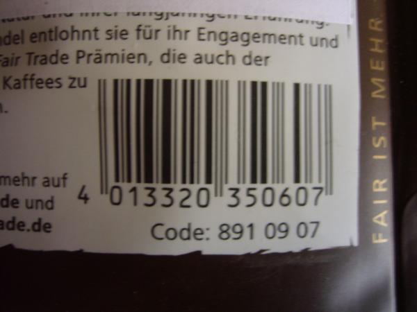 Gepa - Bio Café Esperanza fein gemahlen 250g - code