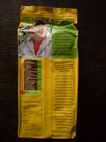 Alter Eco - Pur arabica Mexique moulu 250g