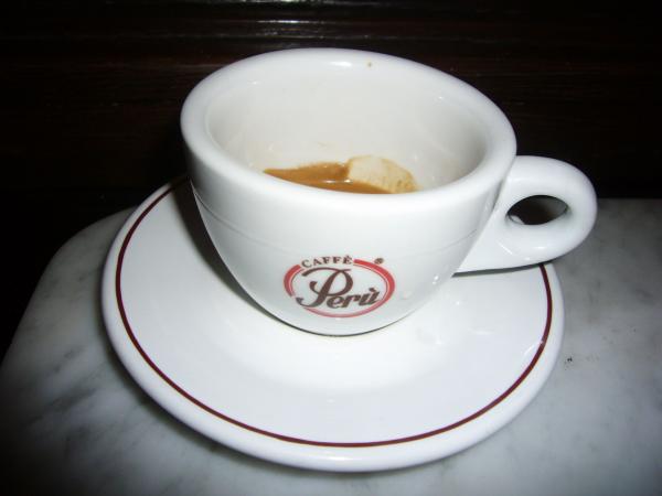 Caffè Perù - šálek na kávu