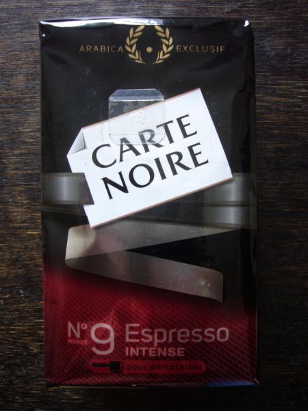 Carte Noire - N9 Espresso intense moulu 250g