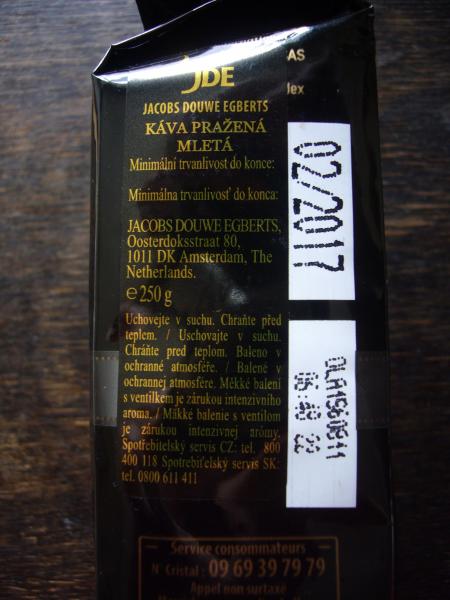 Carte Noire - N9 Espresso intense moulu 250g - cz text