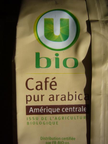 U bio - Café pur arabica Amérique centrale moulu 250g