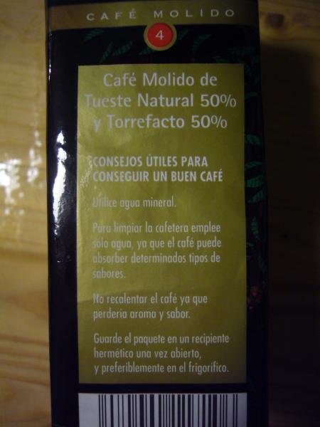 Hacendado - Mezcla 4 molido 250g - text