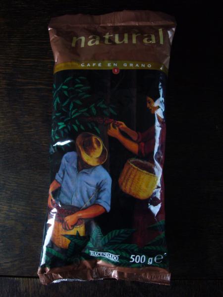 Hacendado - Natural grano 500g