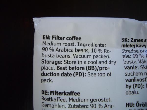 Ikea - Brybbkaffee Mellanrost 250g - en text