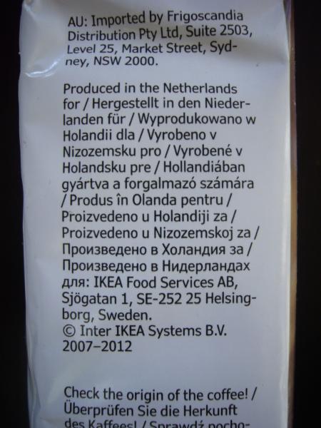 Ikea - Brybbkaffee Mellanrost 250g